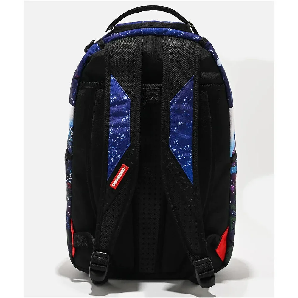 Sprayground Santa Sketchy Paint Backpack Unisex Multicolor Graphic Print SPR193